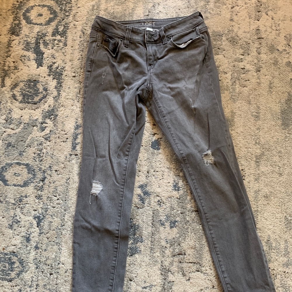 Grey denim